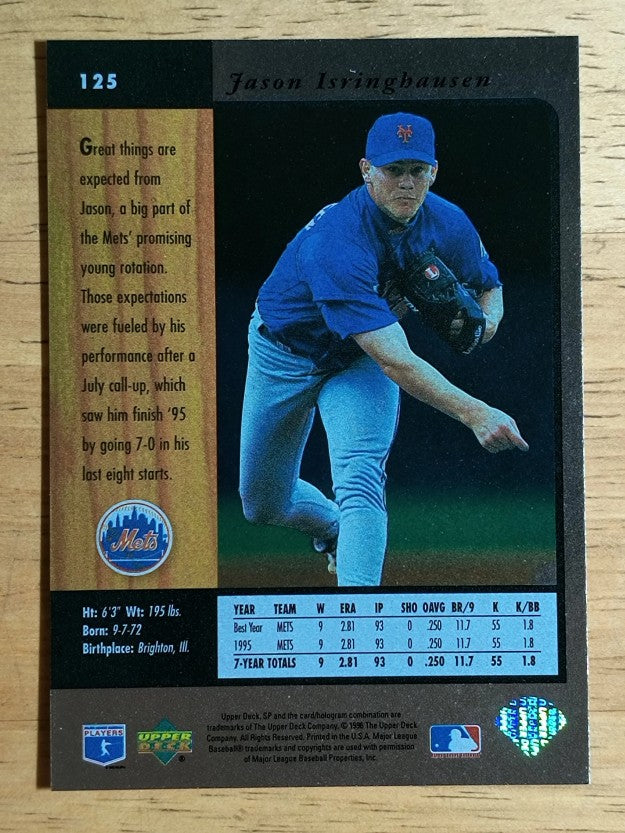 1996 SP #125 Jason Isringhausen