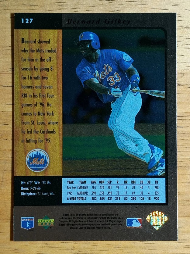 1996 SP #127 Bernard Gilkey