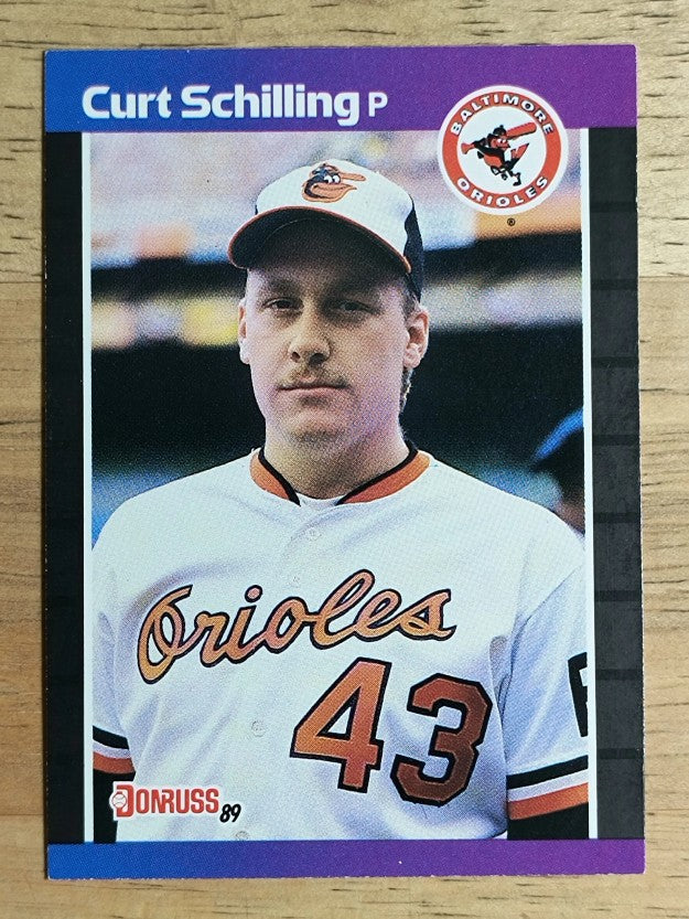 1989 Donruss #635 Curt Schilling DP RC (NM)