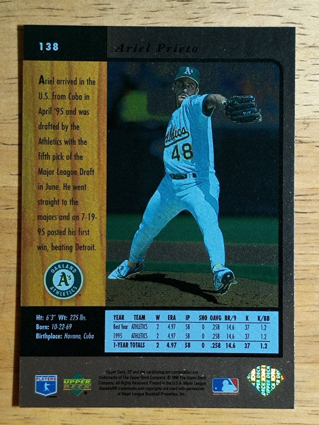 1996 SP #138 Ariel Prieto