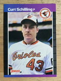 1989 Donruss #635 Curt Schilling DP RC (EXMT)