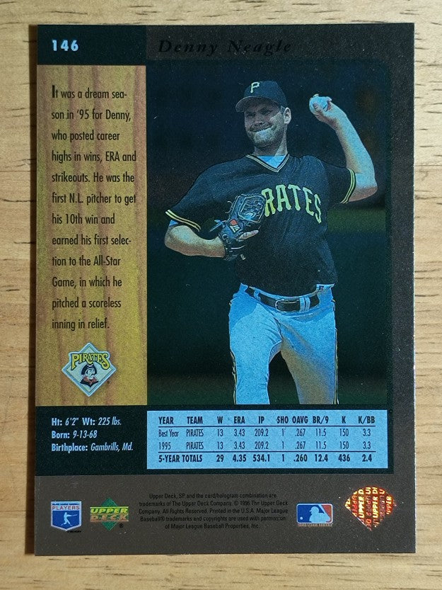 1996 SP #146 Denny Neagle