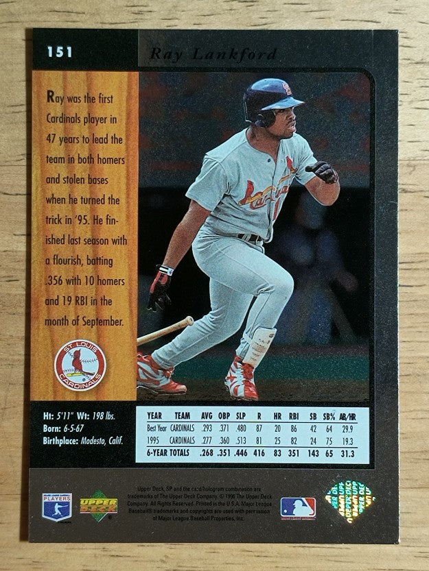 1996 SP #151 Ray Lankford