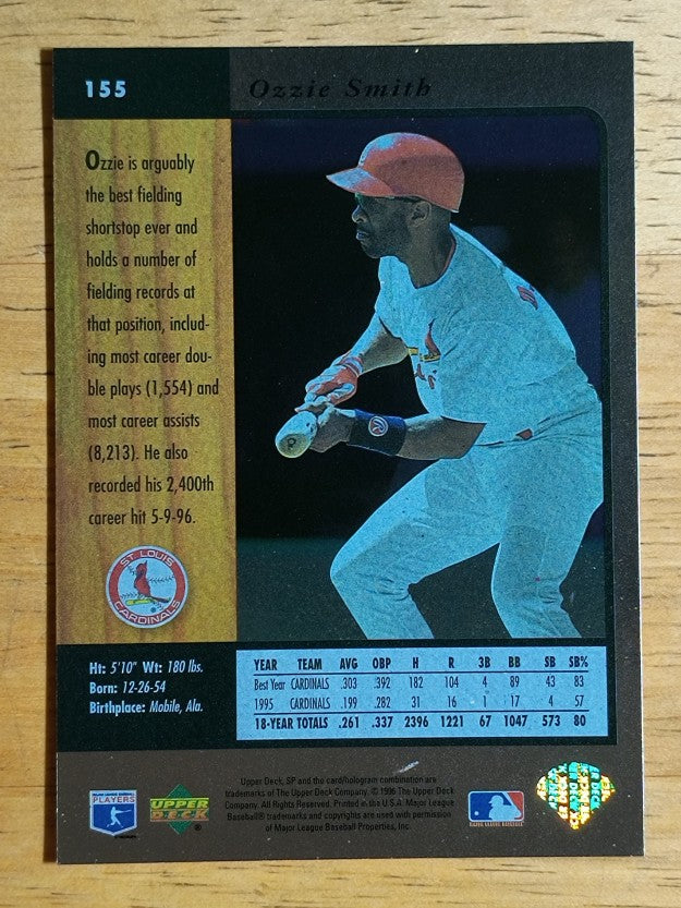 1996 SP #155 Ozzie Smith