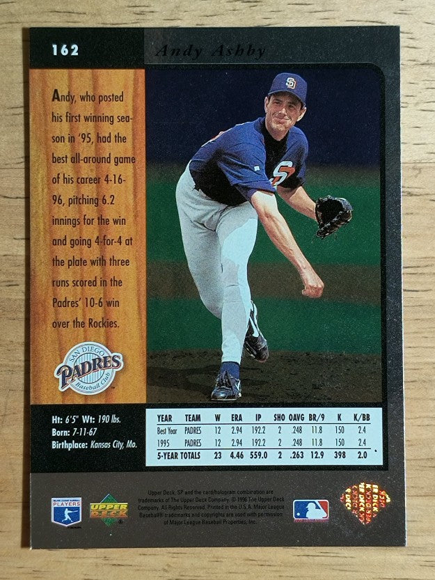 1996 SP #162 Andy Ashby