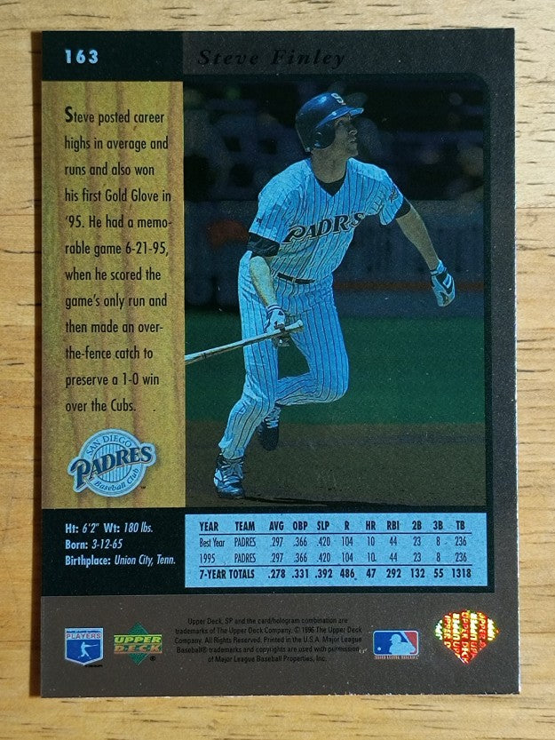 1996 SP #163 Steve Finley