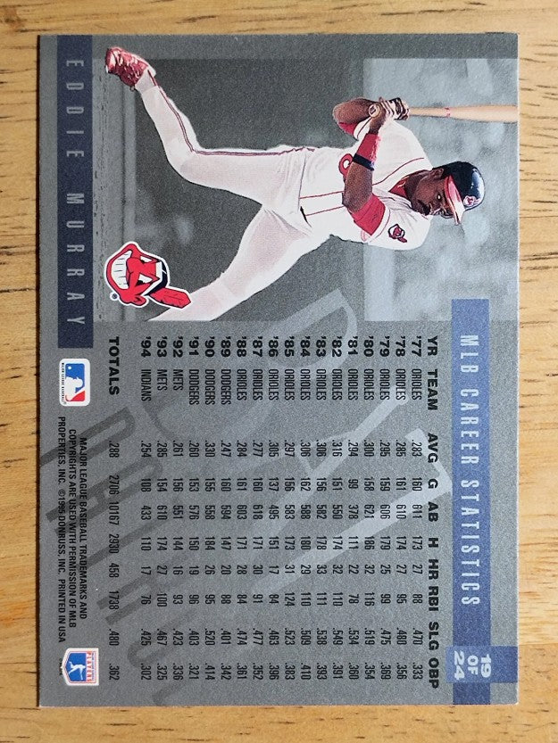 1995 Leaf Limited Bat Patrol #19 Eddie Murray