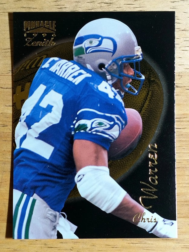 1996 Zenith #25 Chris Warren