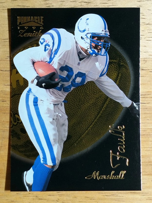 1996 Zenith #30 Marshall Faulk