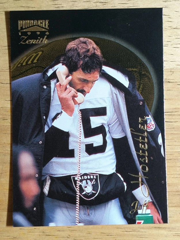 1996 Zenith #37 Jeff Hostetler