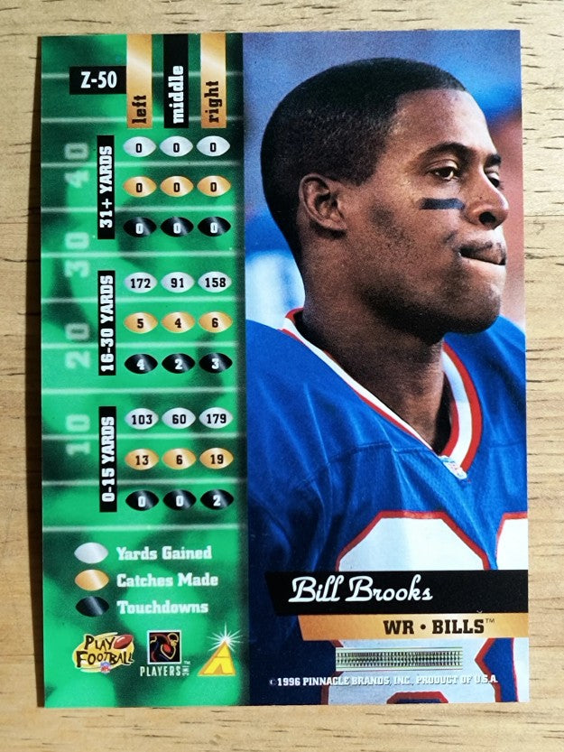1996 Zenith #50 Bill Brooks