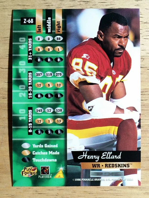 1996 Zenith #68 Henry Ellard