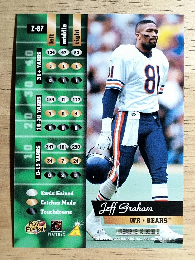 1996 Zenith #87 Jeff Graham