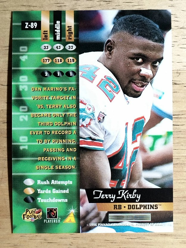 1996 Zenith #89 Terry Kirby