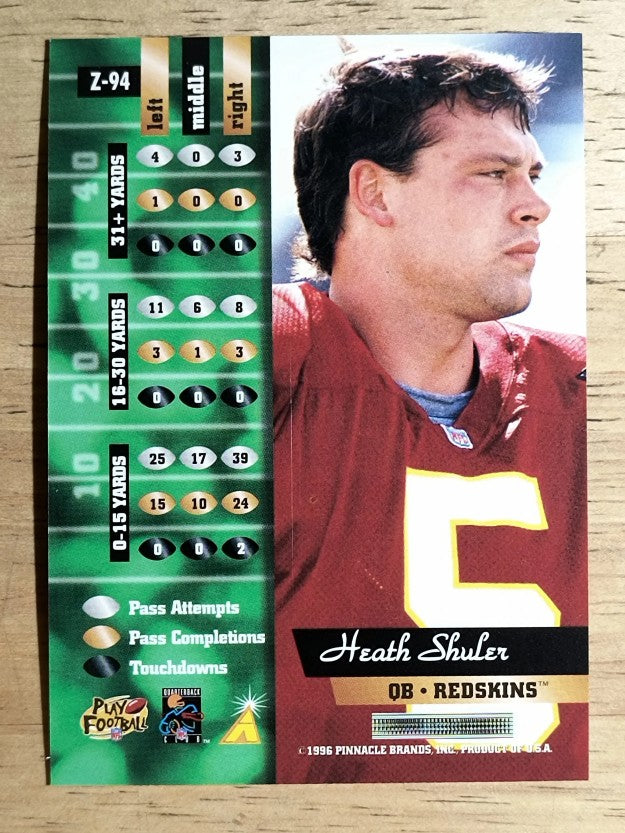 1996 Zenith #94 Heath Shuler