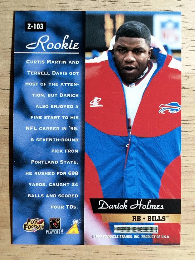 1996 Zenith #103 Darick Holmes