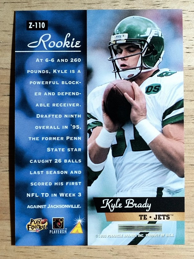 1996 Zenith #110 Kyle Brady