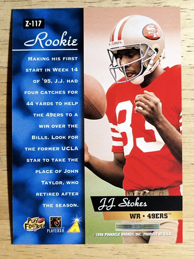 1996 Zenith #117 J.J. Stokes
