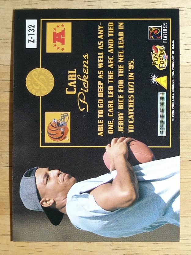 1996 Zenith #132 Carl Pickens PP