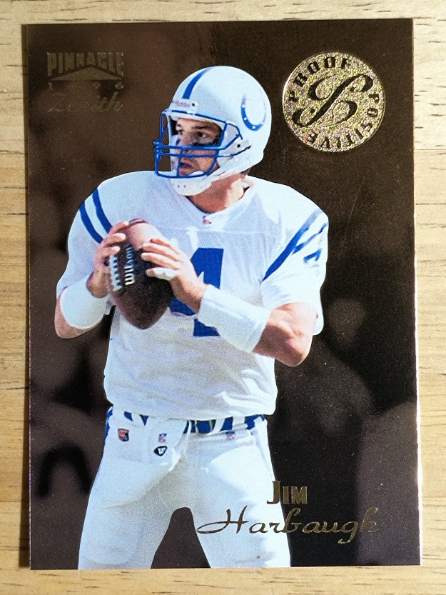 1996 Zenith #133 Jim Harbaugh PP