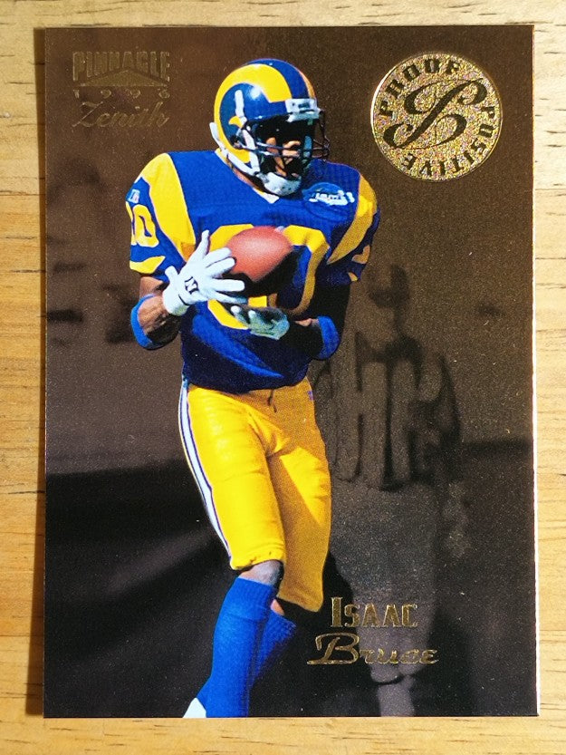 1996 Zenith #136 Isaac Bruce PP