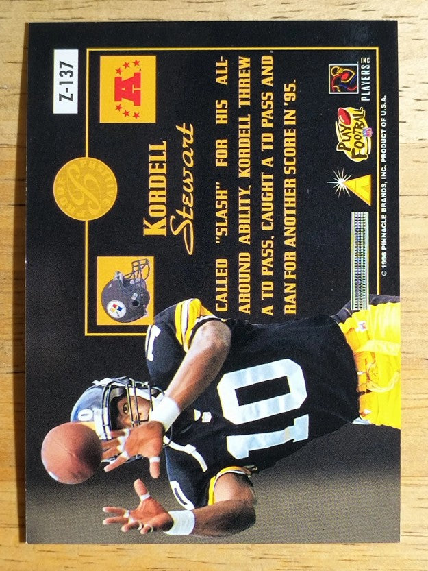 1996 Zenith #137 Kordell Stewart PP