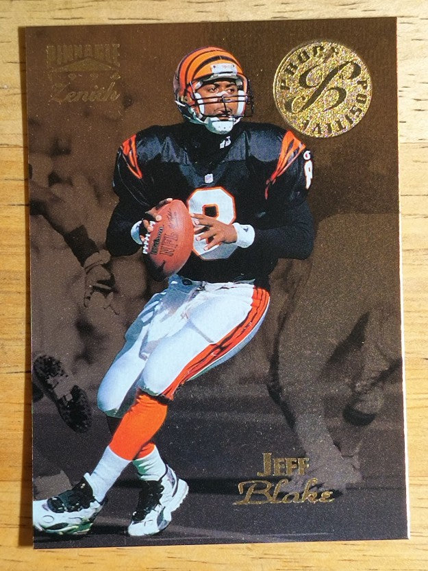1996 Zenith #138 Jeff Blake PP