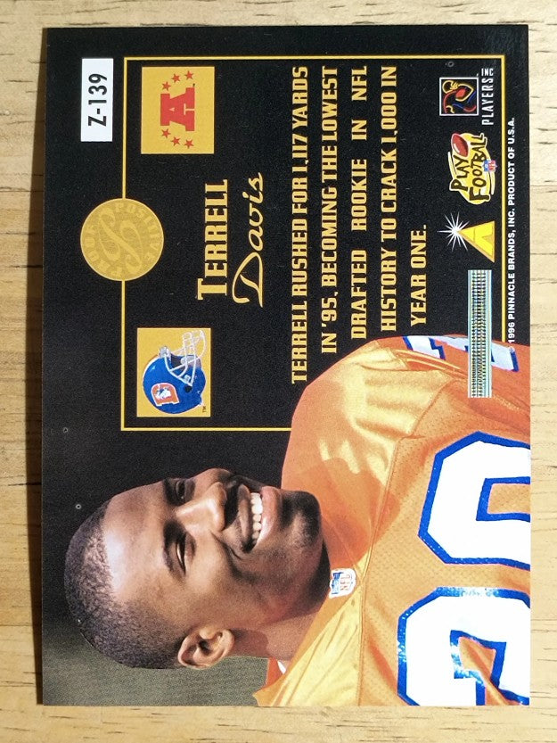 1996 Zenith #139 Terrell Davis PP