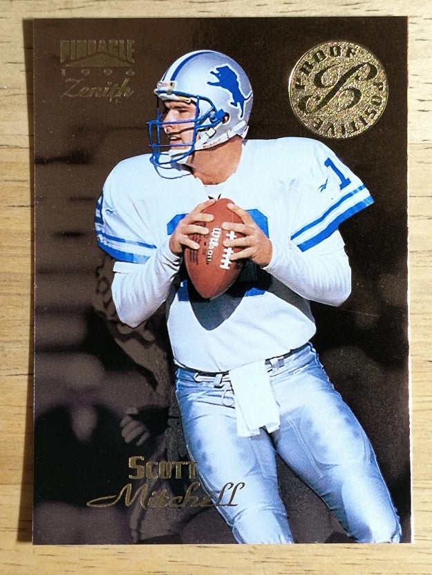 1996 Zenith #140 Scott Mitchell PP