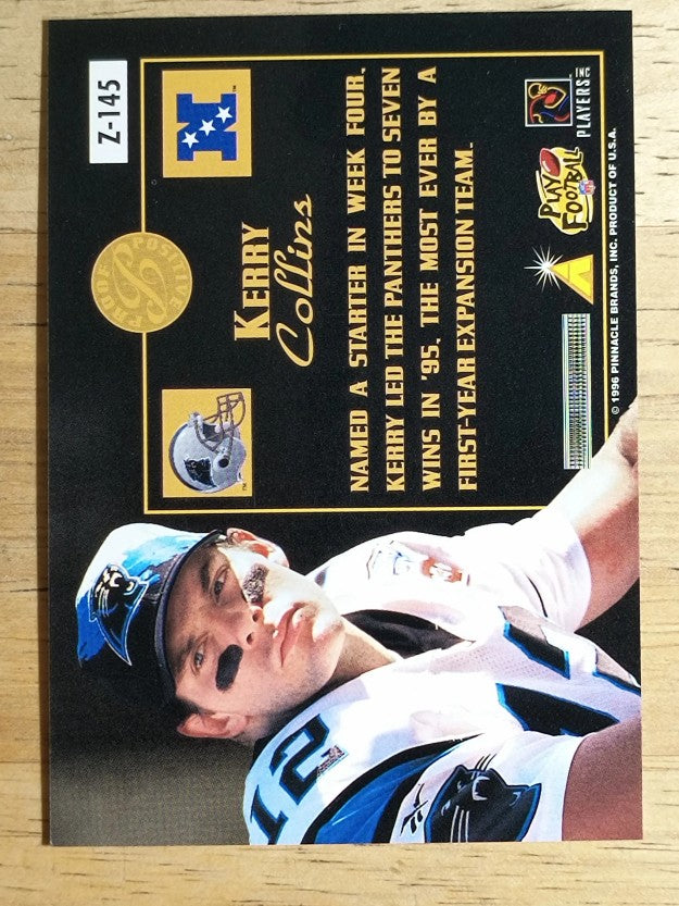 1996 Zenith #145 Kerry Collins PP