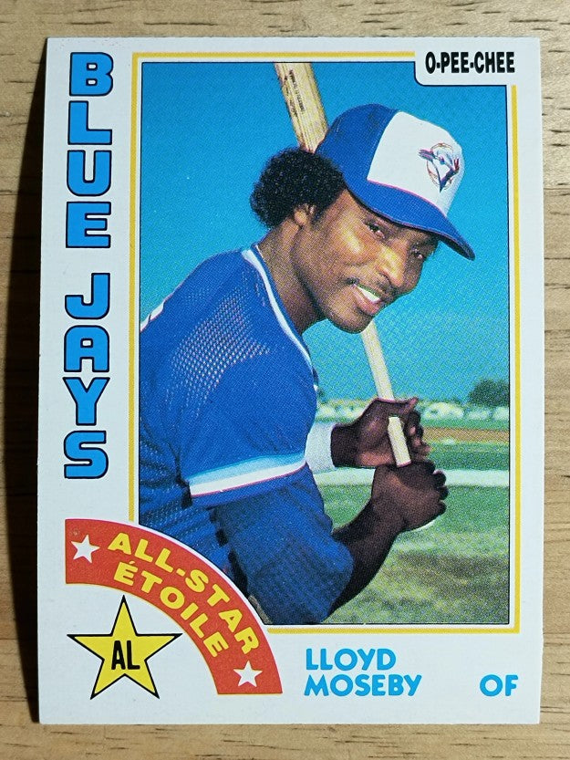 1984 O-Pee-Chee #3 Lloyd Moseby AS