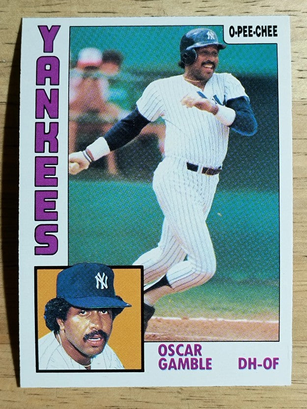 1984 O-Pee-Chee #13 Oscar Gamble