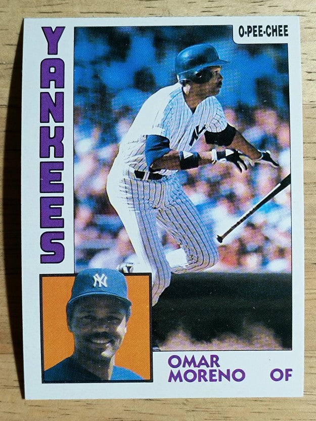 1984 O-Pee-Chee #16 Omar Moreno