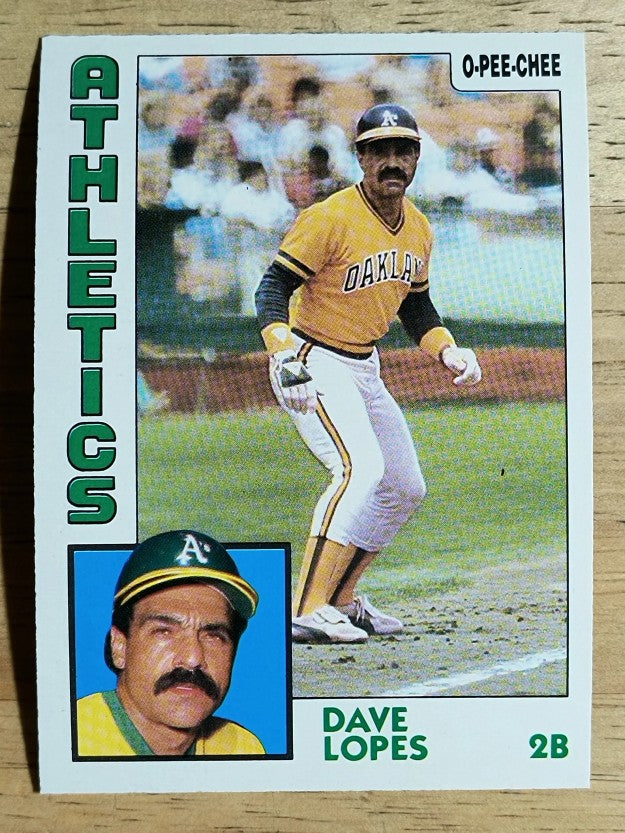 1984 O-Pee-Chee #17 Dave Lopes