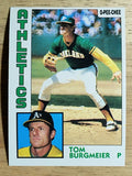 1984 O-Pee-Chee #33 Tom Burgmeier