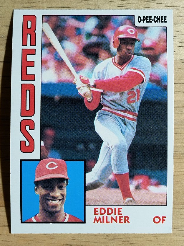 1984 O-Pee-Chee #34 Eddie Milner