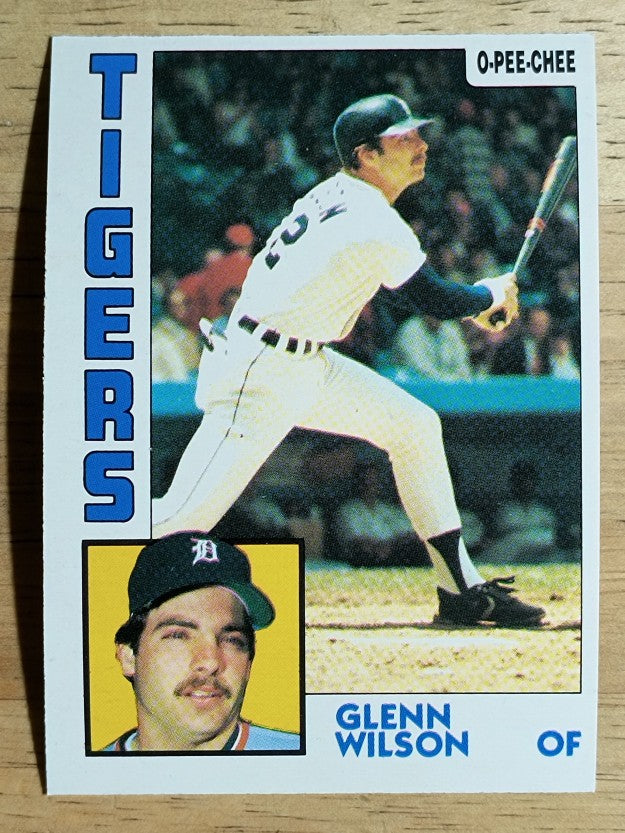 1984 O-Pee-Chee #36 Glenn Wilson