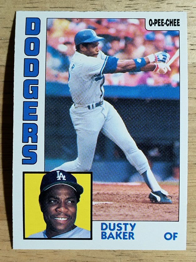 1984 O-Pee-Chee #40 Dusty Baker
