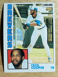 1984 O-Pee-Chee #43 Cecil Cooper