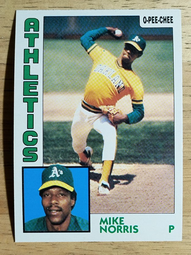1984 O-Pee-Chee #49 Mike Norris