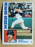 1984 O-Pee-Chee #56 Gary Allenson