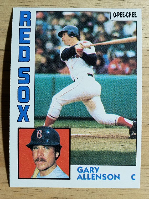 1984 O-Pee-Chee #56 Gary Allenson
