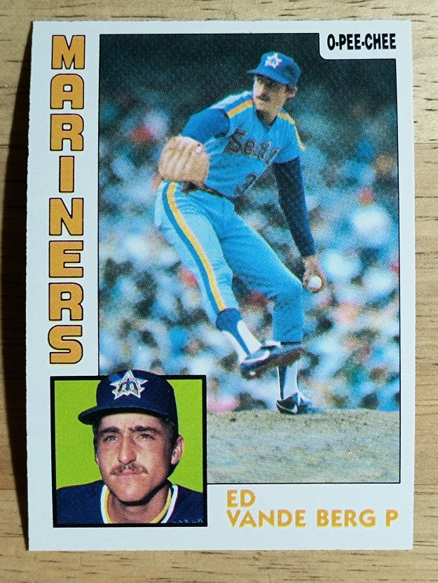 1984 O-Pee-Chee #63 Ed VandeBerg