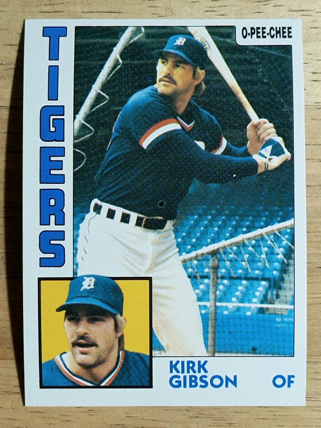 1984 O-Pee-Chee #65 Kirk Gibson