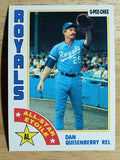 1984 O-Pee-Chee #69 Dan Quisenberry AS