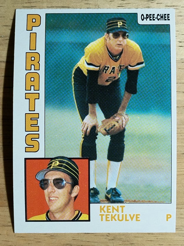 1984 O-Pee-Chee #74 Kent Tekulve