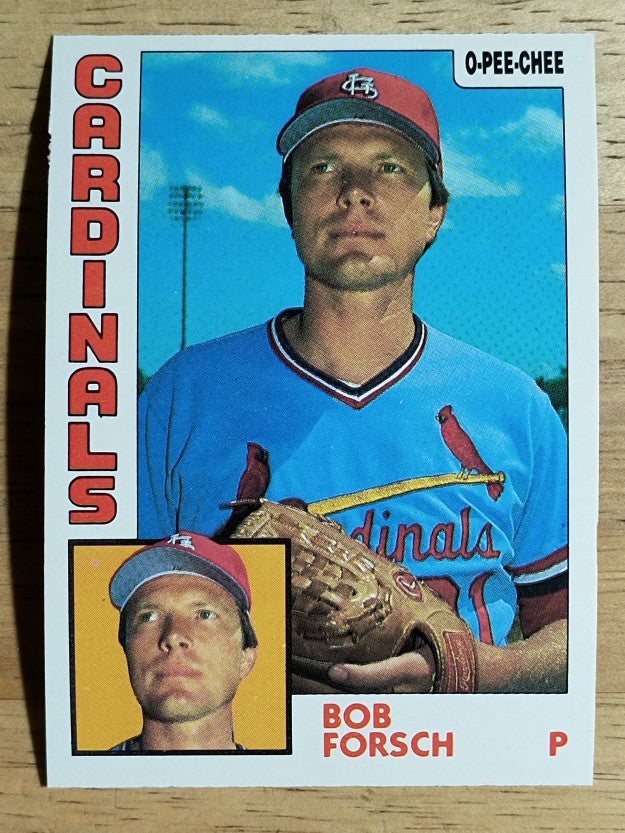 1984 O-Pee-Chee #75 Bob Forsch