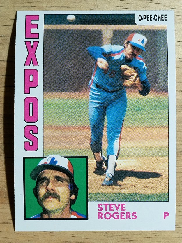 1984 O-Pee-Chee #80 Steve Rogers