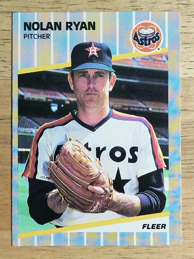 1989 Fleer #368 Nolan Ryan
