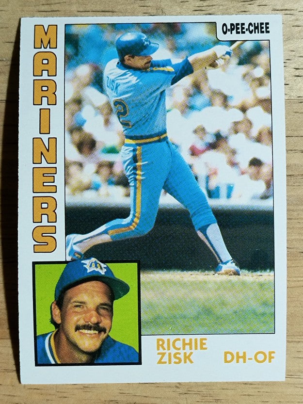 1984 O-Pee-Chee #83 Richie Zisk